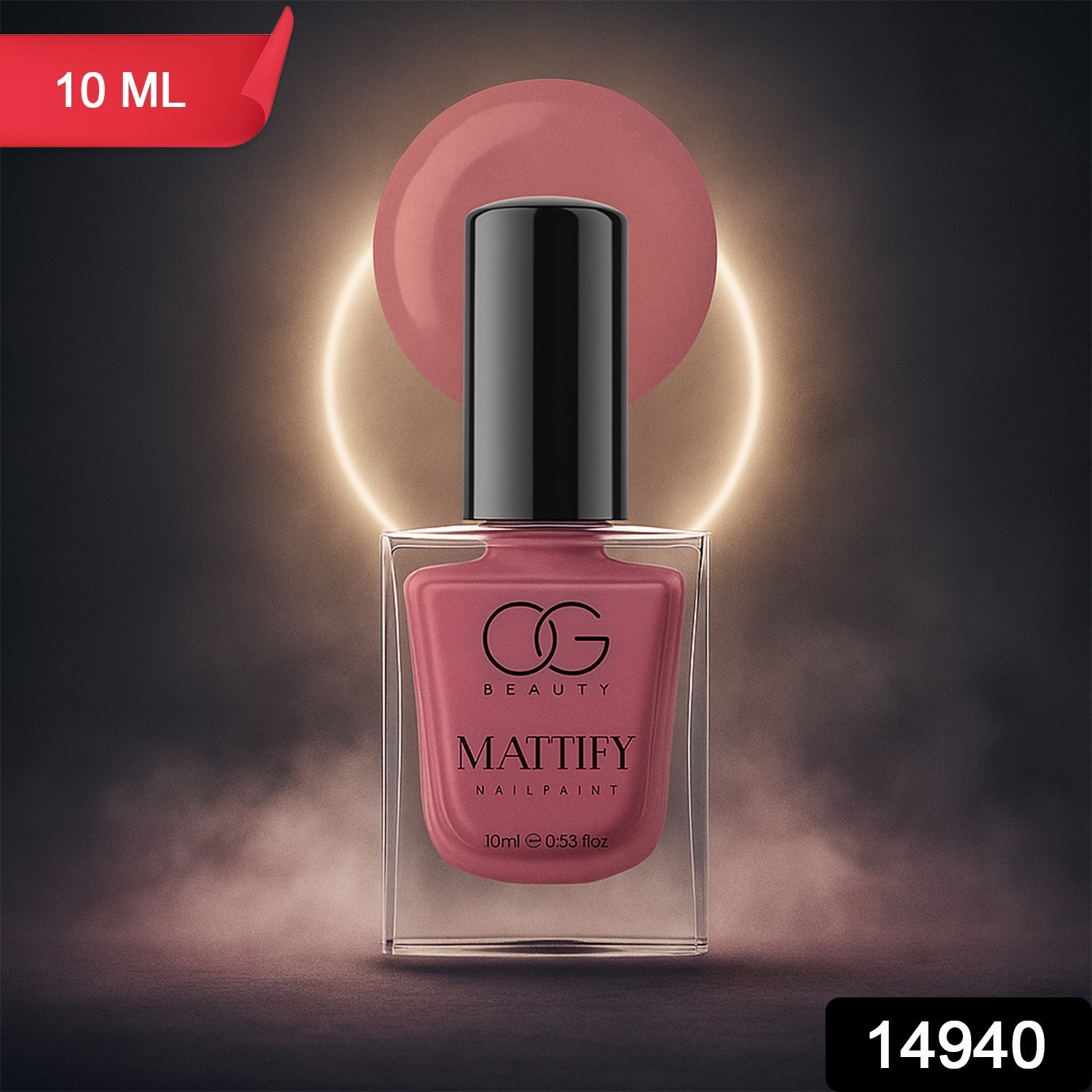 OG Beauty Perfect Pink Mattify Nail Paint (10 ML / 1 Pc) OG Beauty Perfect Pink Mattify Nail Paint (10 ML / 1 Pc)